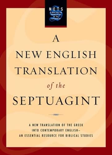 New English Translation of the Septuagint image 0