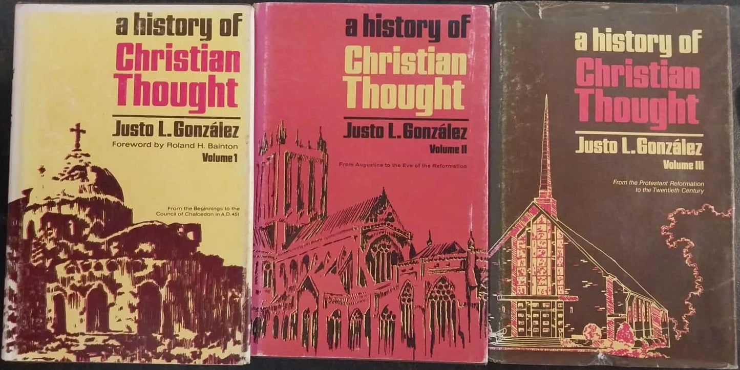 History Christian Thought 3 Volume Set by Justo L. Gonzalez image 0