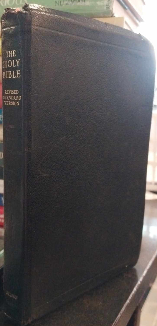 RSV Holy Bible, Slim Size, Black Leather image 0