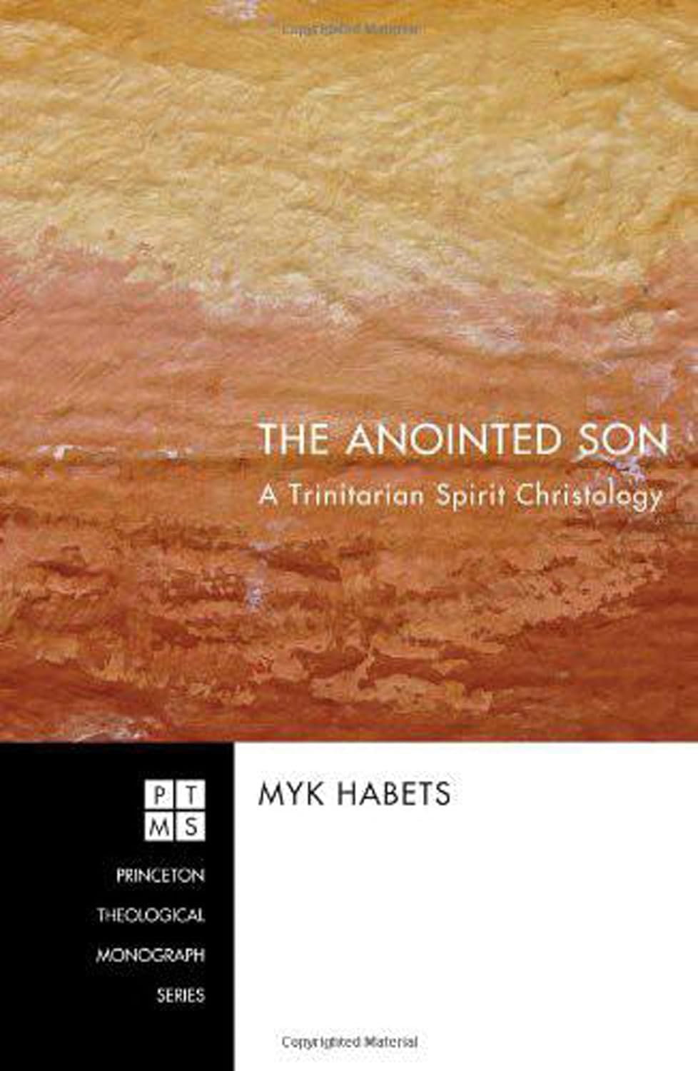 Anointed Son: Trinitarian Spirit Christology by Myk Habets image 0