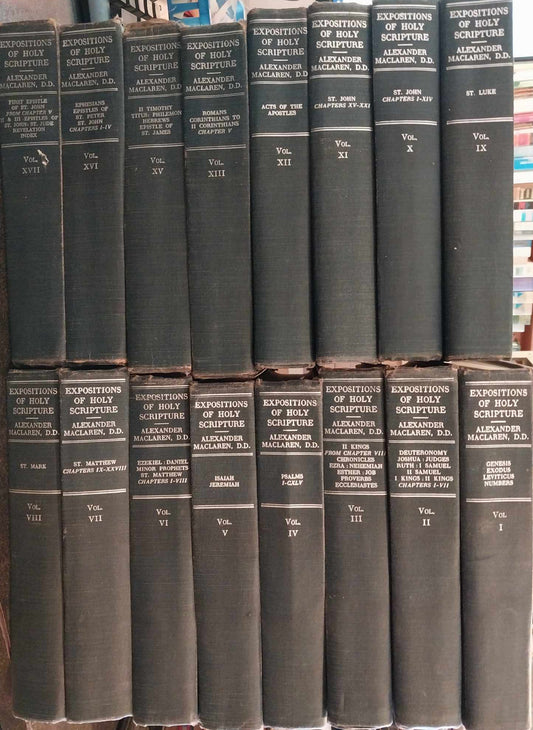 Expositions of Holy Scripture by Alexander Maclaren Set (complete) image 0