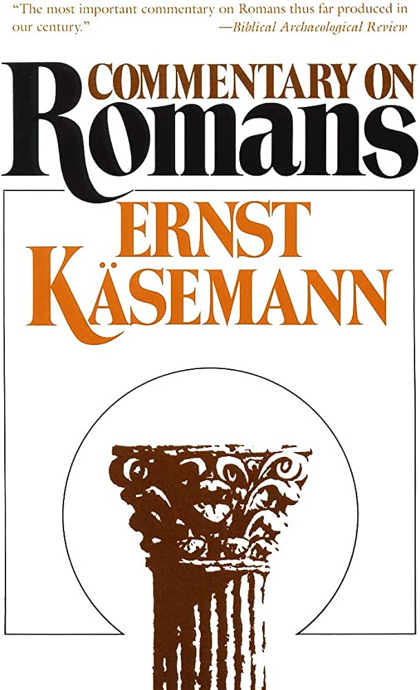 Commentary on Romans by Ernst Kasemann image 1