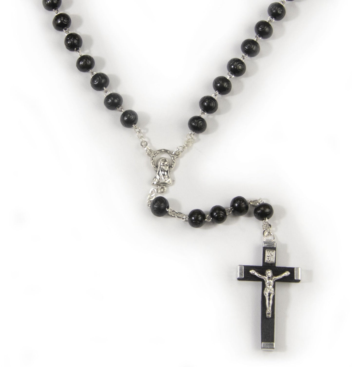Rosary 8mm - Black