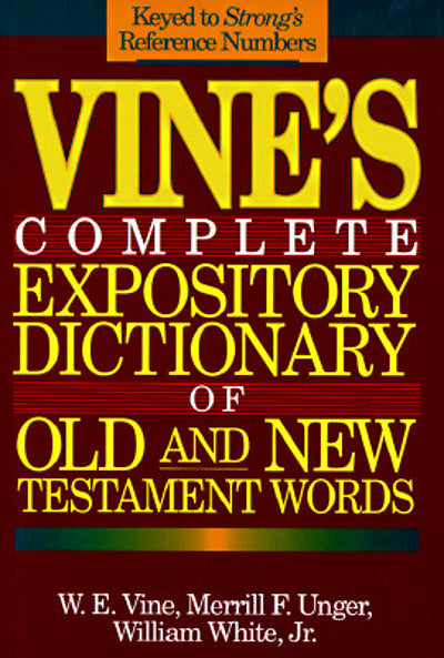 Vine's Complete Expository Dictionary of Biblical Words image 2