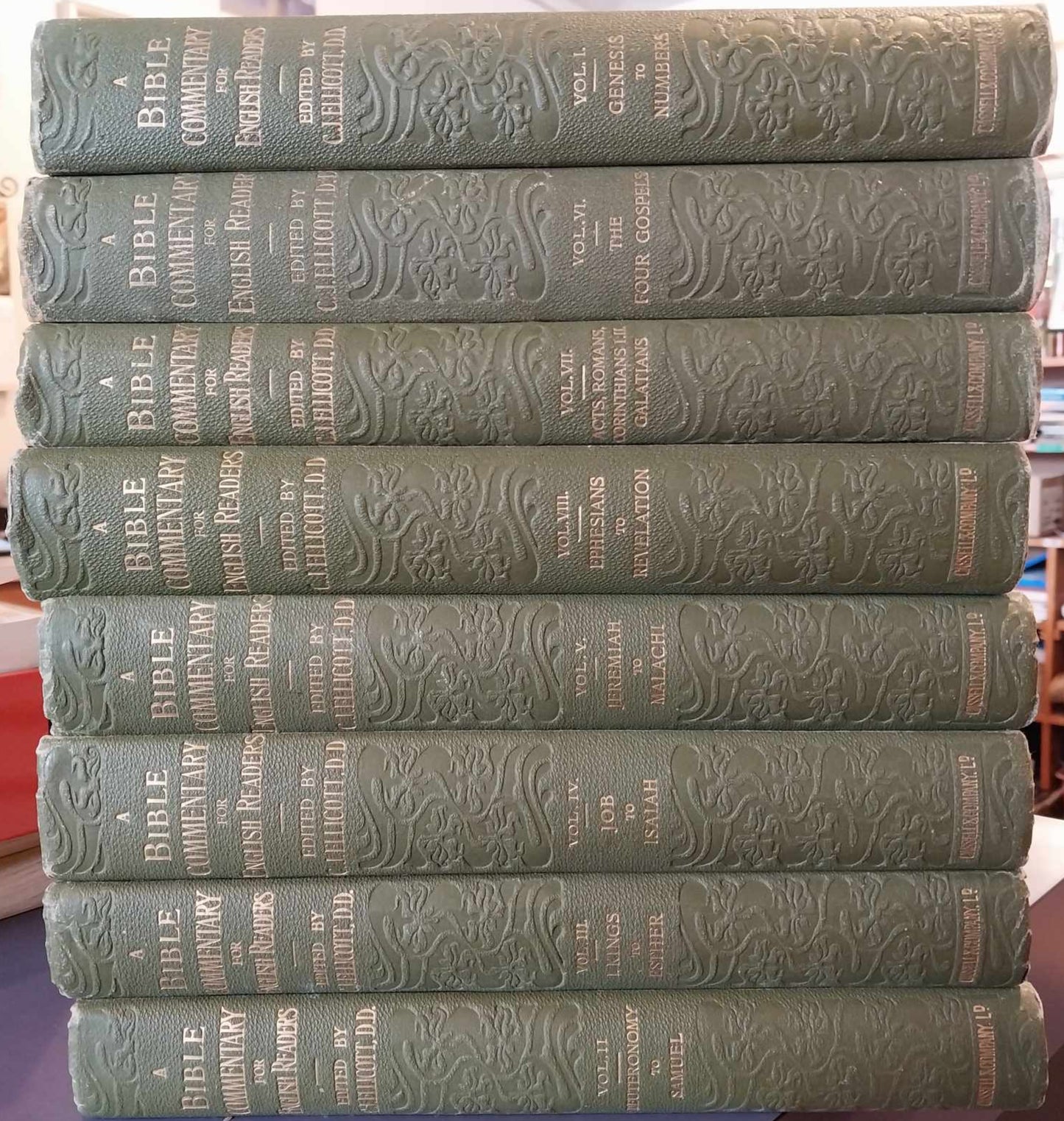 Bible Commentary for English Readers (8-Vol Set) by Charles John Ellicott, D.D. image 0