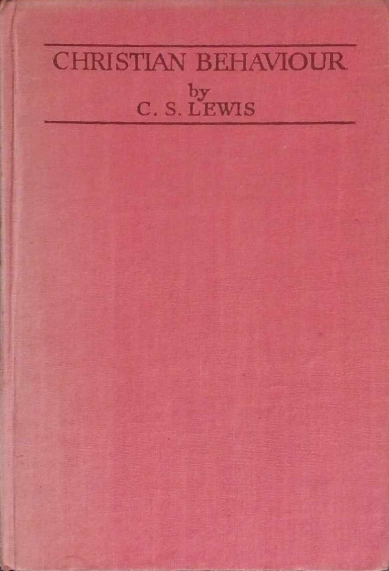 Christian Behavior by C.S. Lewis image 0