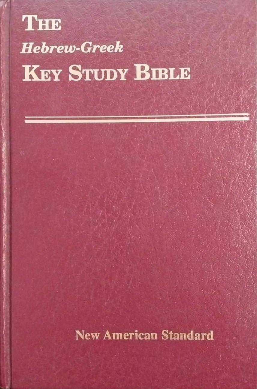 NASB Hebrew-Greek Key Study Bible image 1