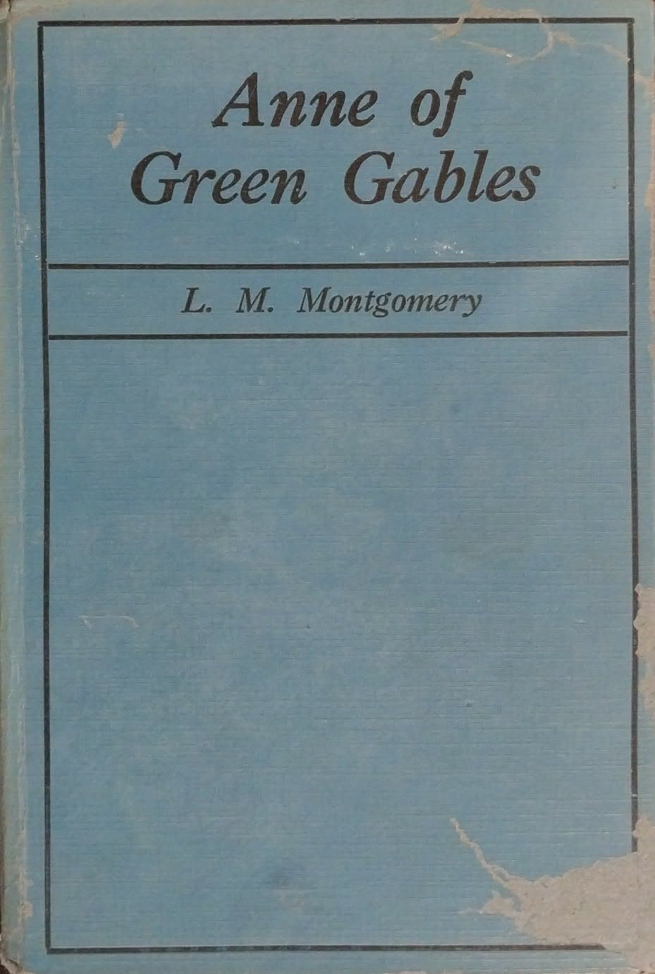 Anne of Green Gables by L.M. Montgomery