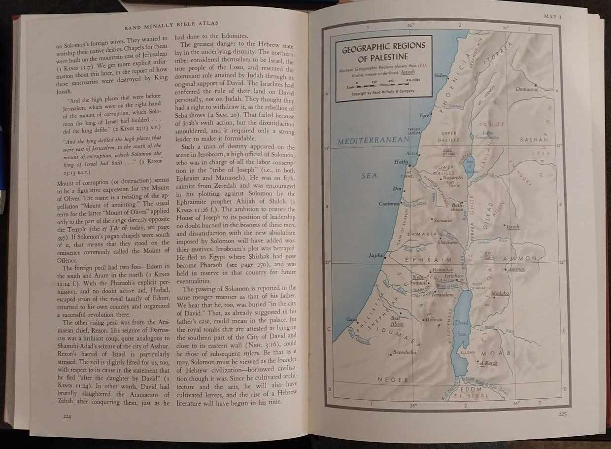 Rand McNally Bible Atlas by Emil G. Kraeling image 2