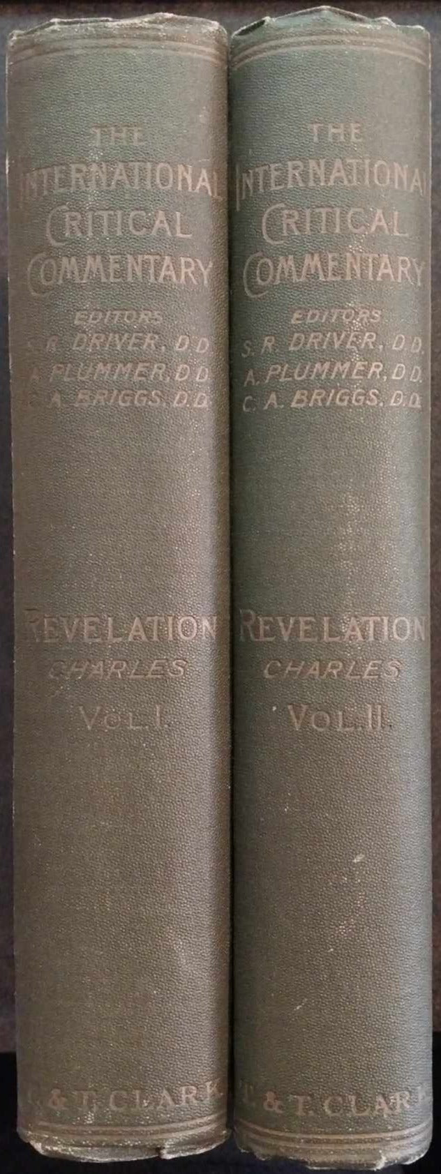 Revelation (International Critical Commentary) Vol. I and II Set by R.H. Charles image 0