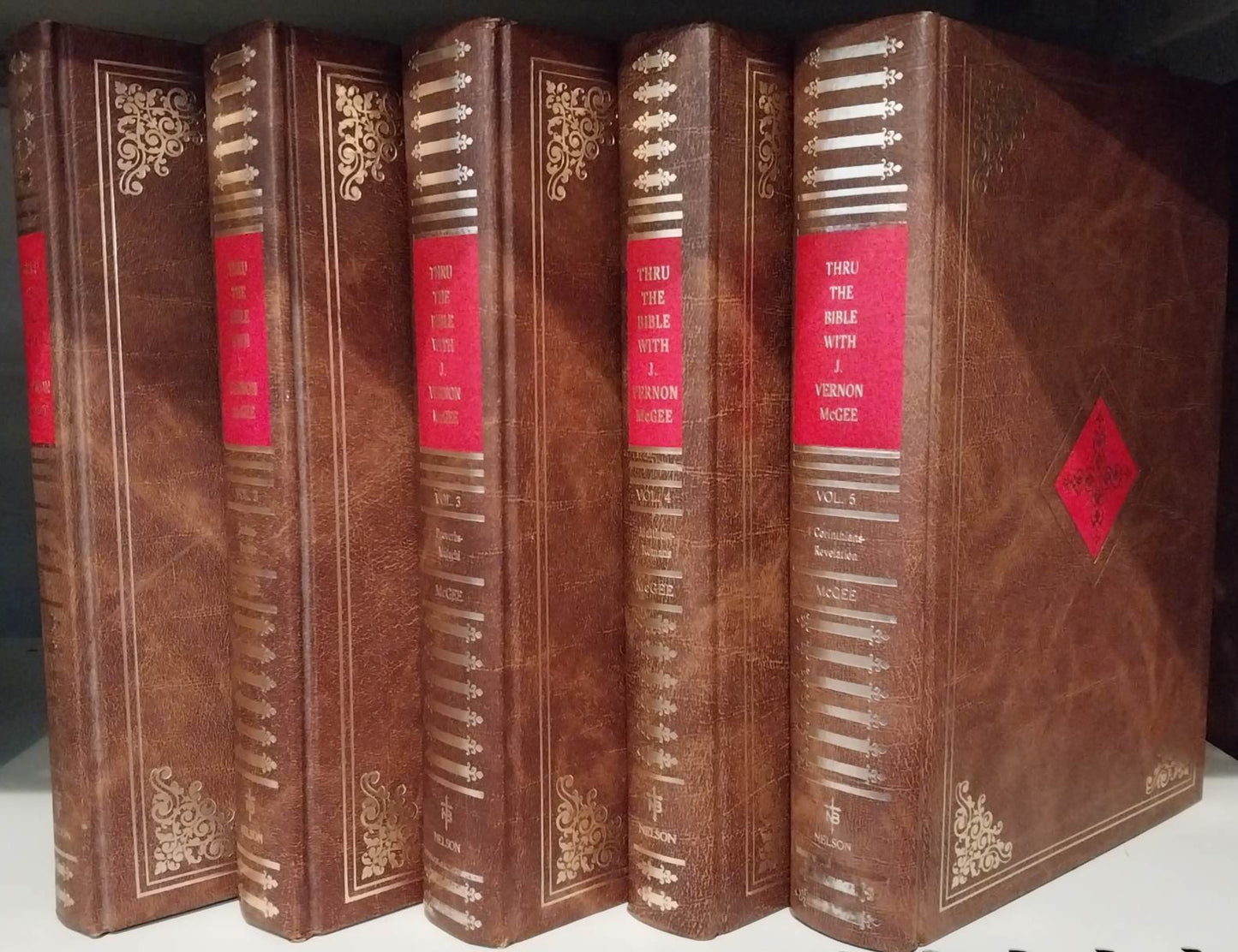 Thru The Bible With J. Vernon McGee, 5 Volume Set image 1