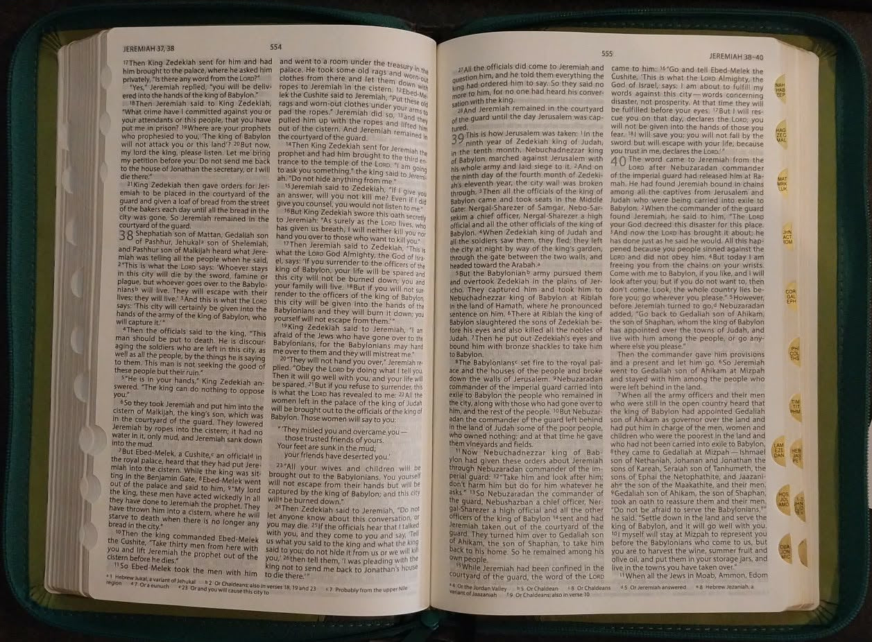 NIV Holy Bible, Soft Cover, Zip Close