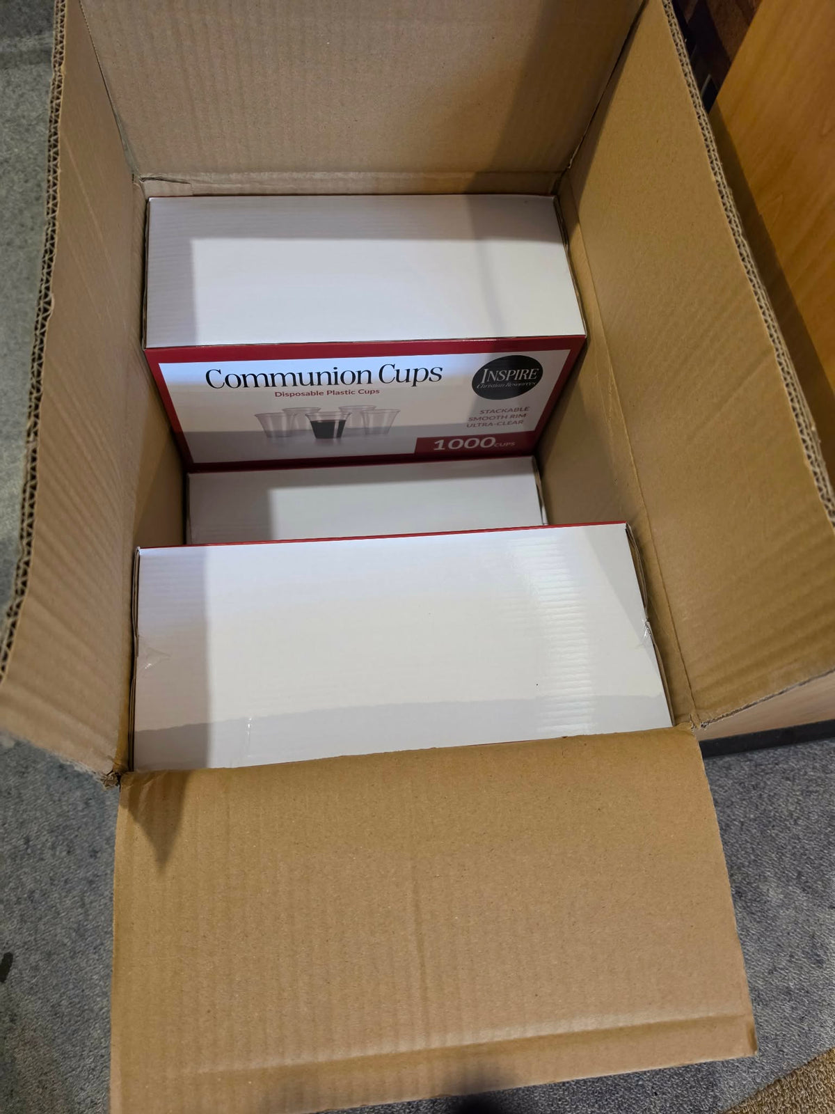 Communion Cups disposable Box of 1000