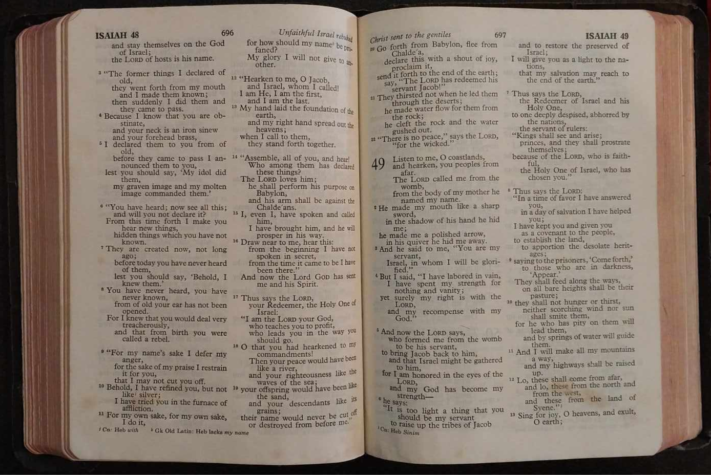 RSV Holy Bible, Black Softcover image 1