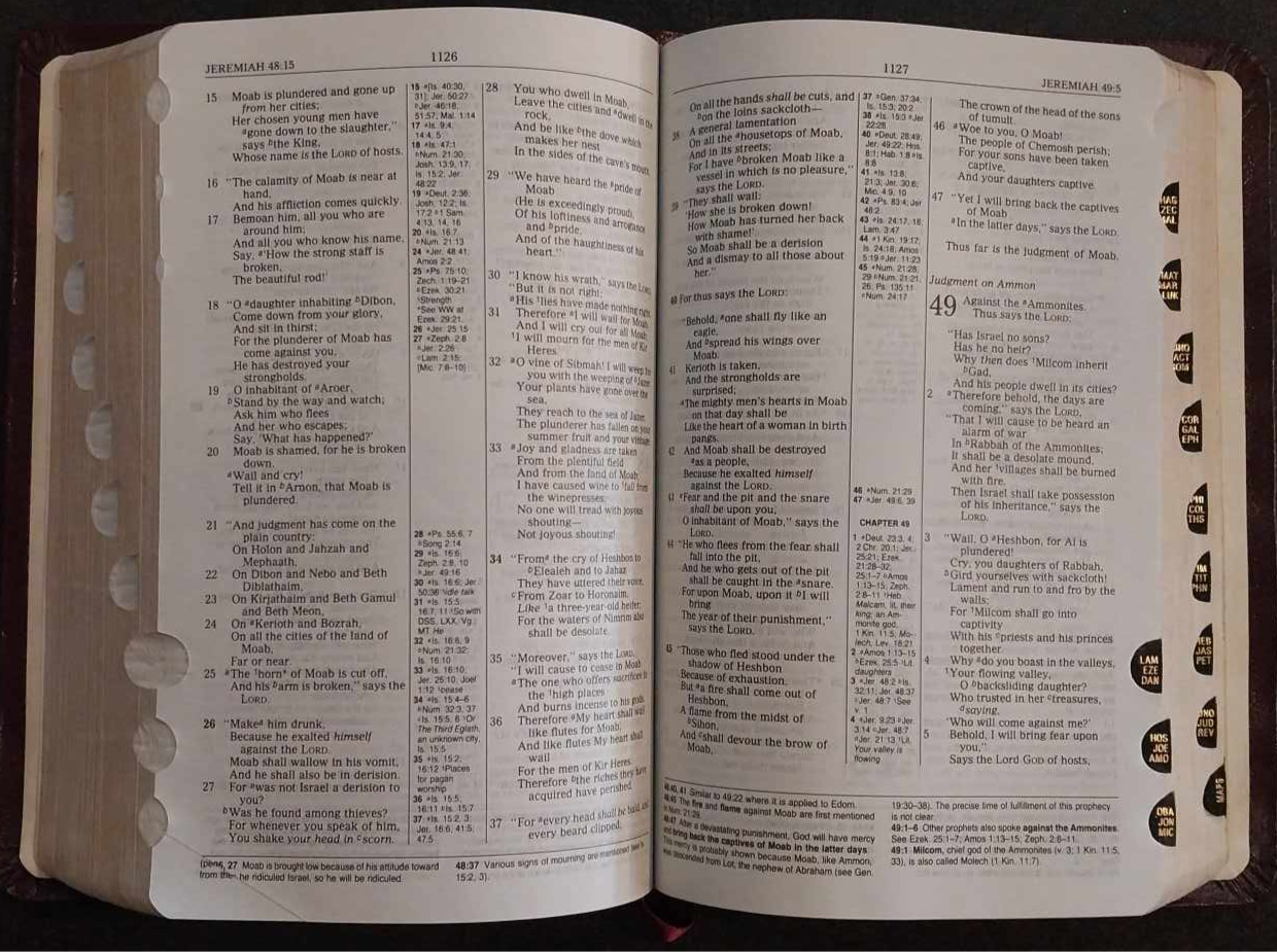 NKJV Spirit Filled Life Bible, Genuine Bonded Leather image 1