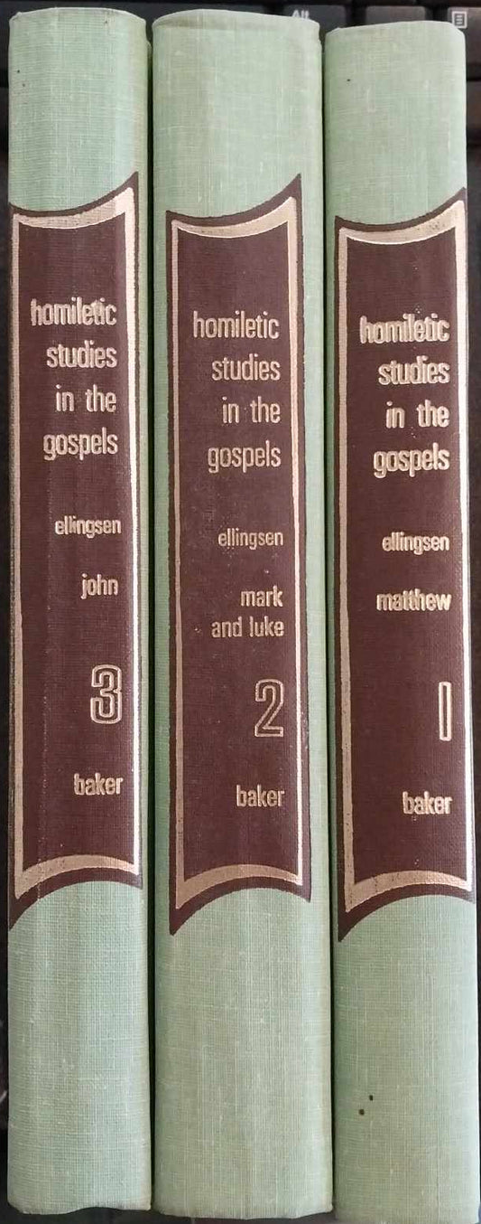 Homiletic Studies in the Gospels: Three Volume Set by H.F.J. Ellingsen image 0