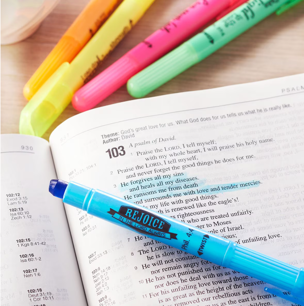 Twist and Glide Highlighters (5 Pack)