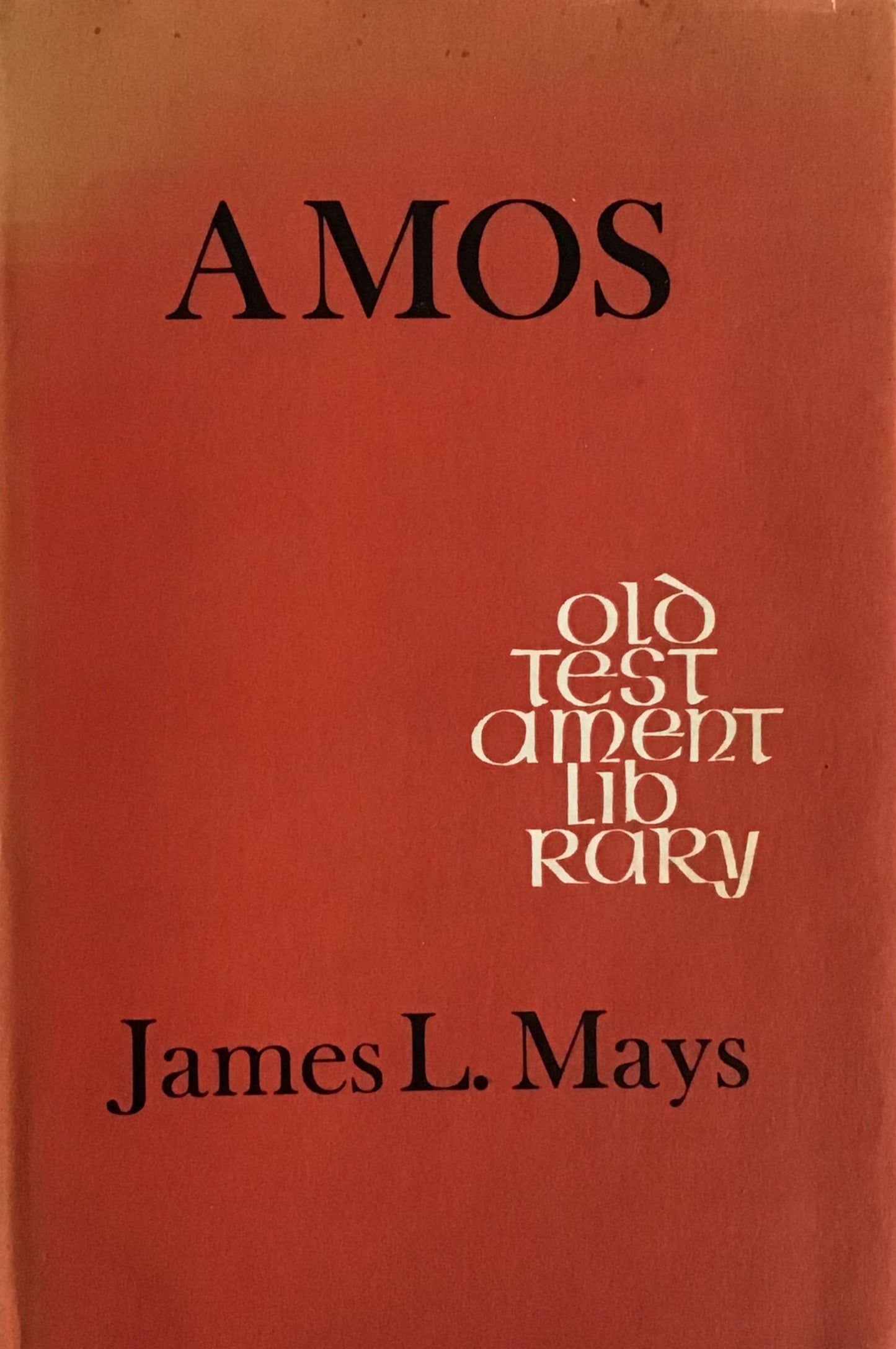 Amos (Old Testament Library) by James L. Mays image 0