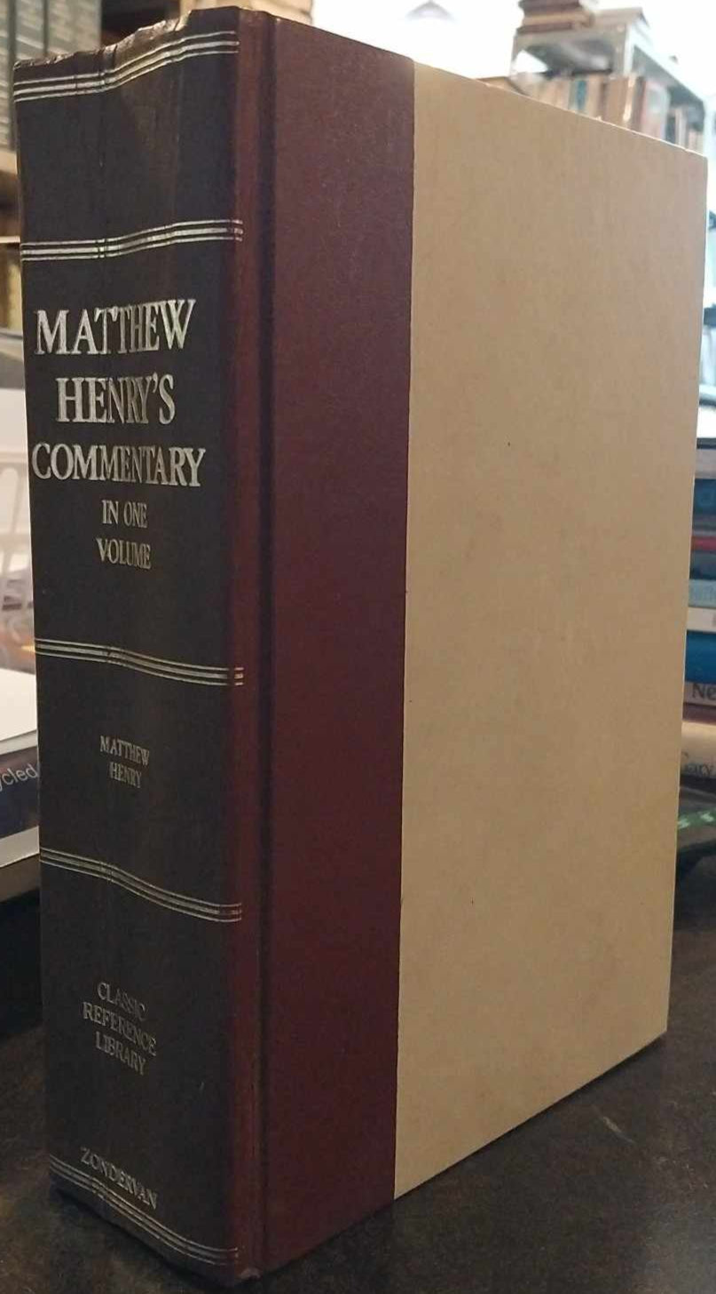 Matthew Henry's Commentary in One Volume, Classic Reference Library Edition image 0