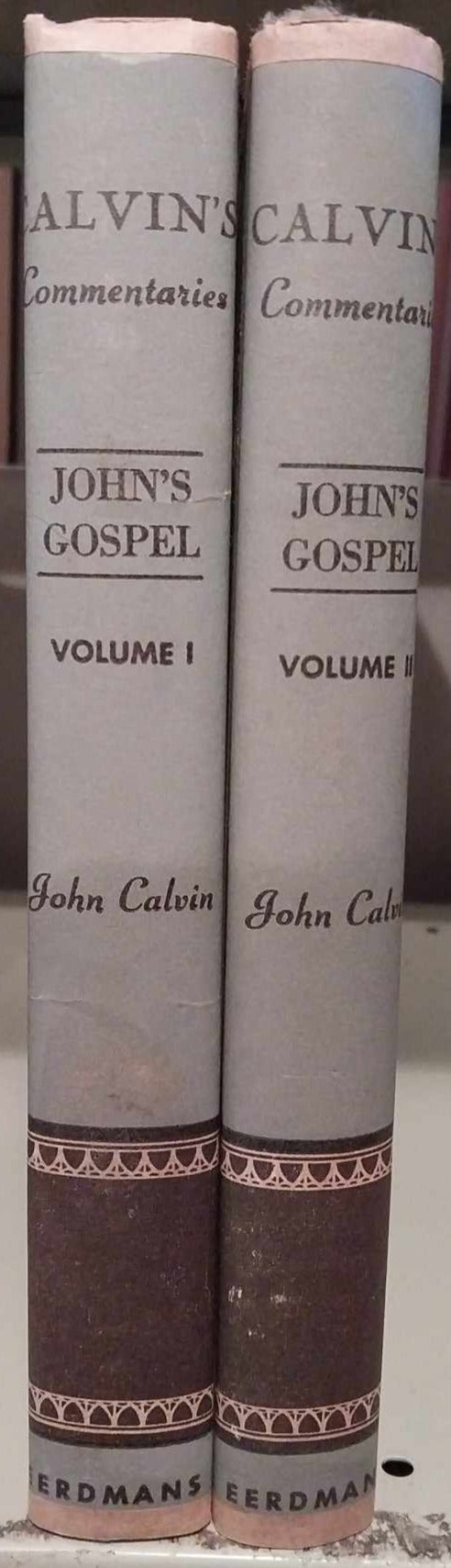Calvin's Commentaries: John's Gospel, 2 Volume Set image 0