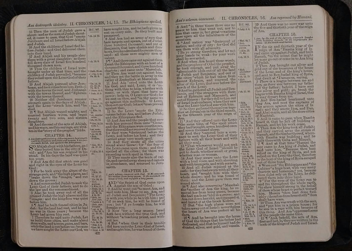 KJV Holy Bible with Classified Helps