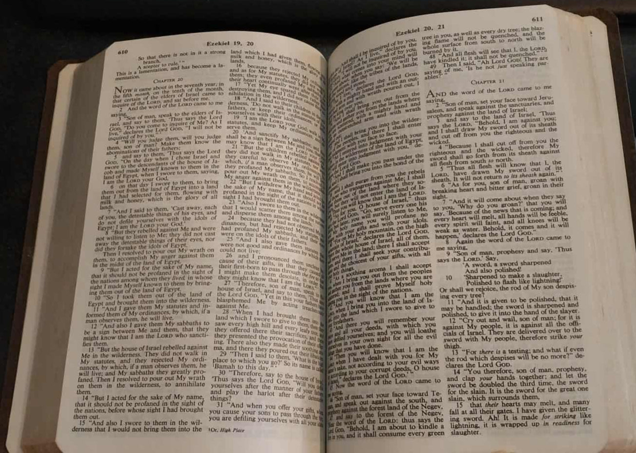 NASB Holy Bible, Concordance, Red Letter image 1