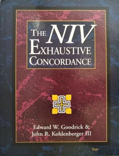 The NIV Exhaustive Concordance image 0