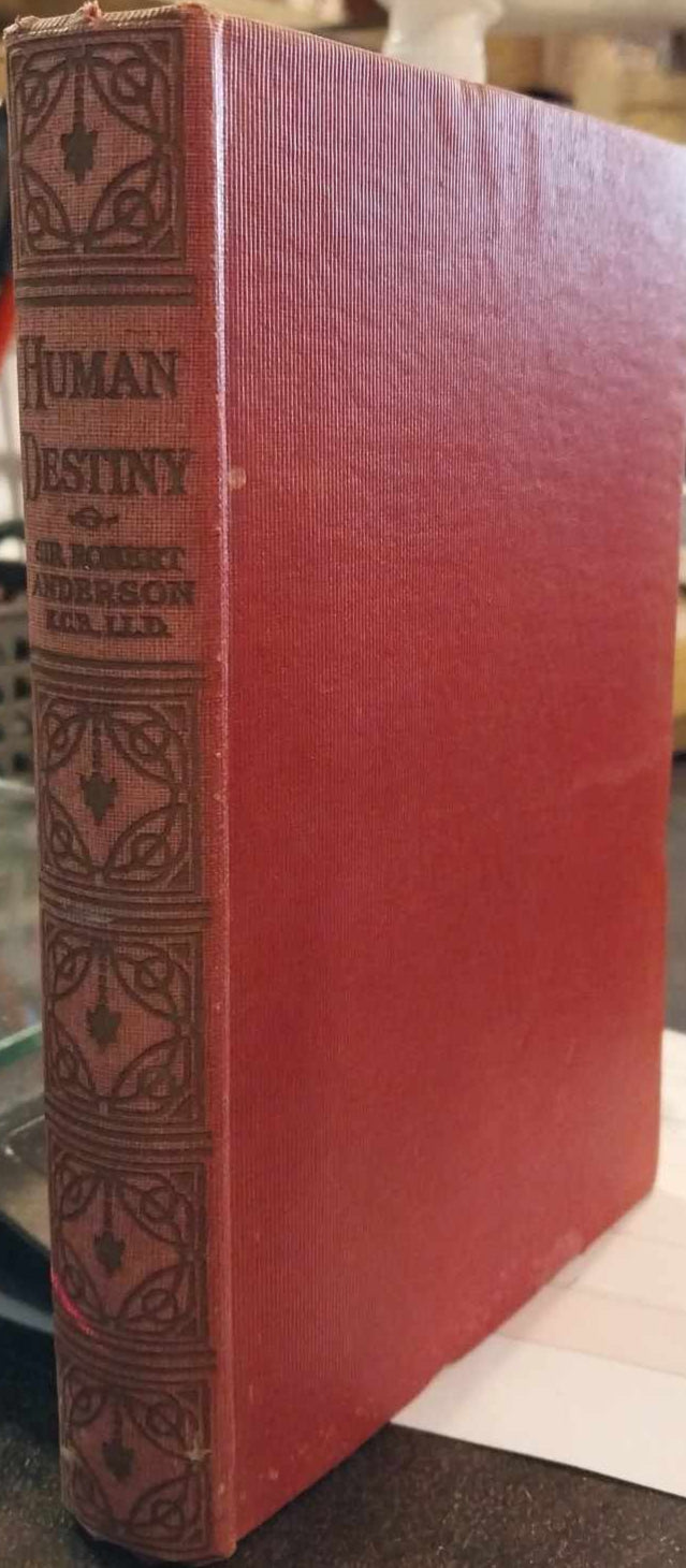 Human Destiny by Sir Robert Anderson image 0