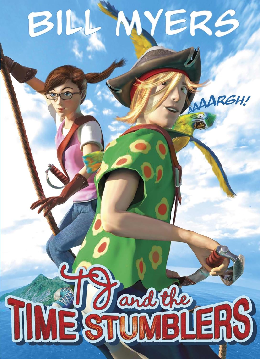 TJ and the Time Stumblers (AAAARGH!!! #2) by Bill Myers image 0