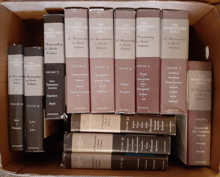 The Interpreter's Bible: A Commentary In 12 Volumes (Complete Set) image 0
