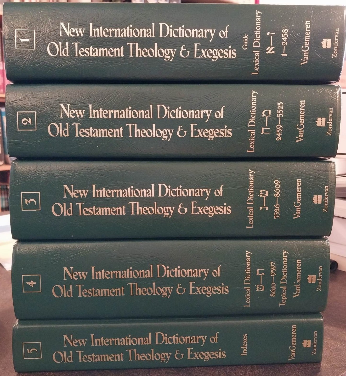 New International Dict. of Old Testament Theology & Exegesis, W. VanGemeren (Ed) image 0