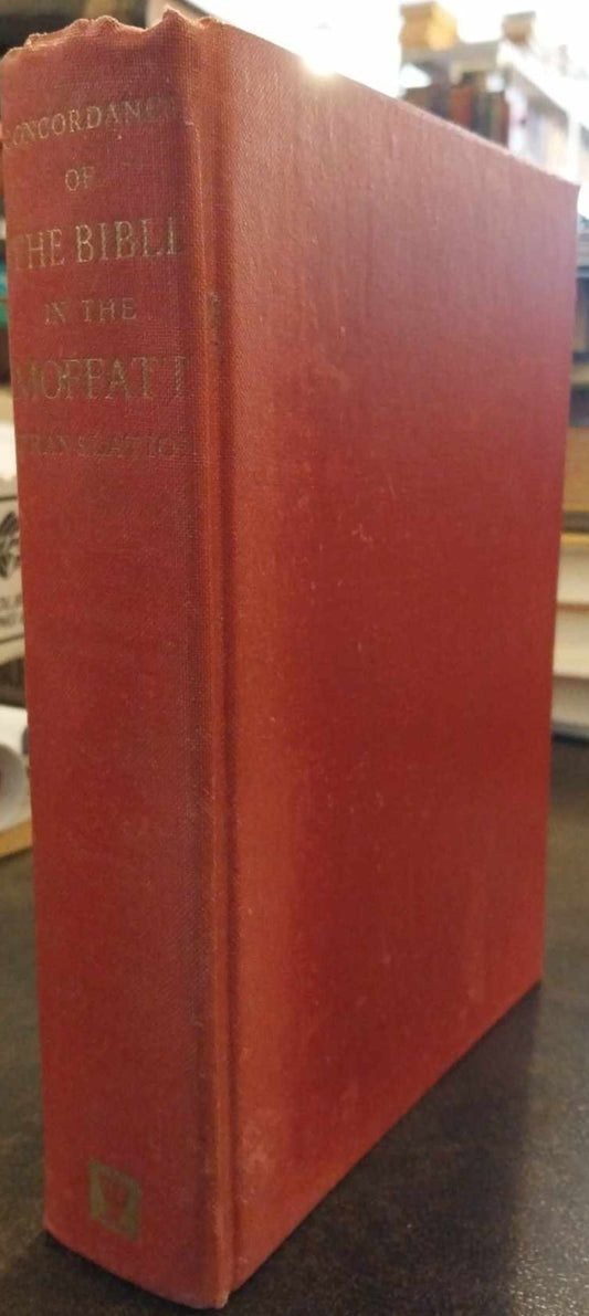 Concordance of the Bible in the Moffat Translation image 0