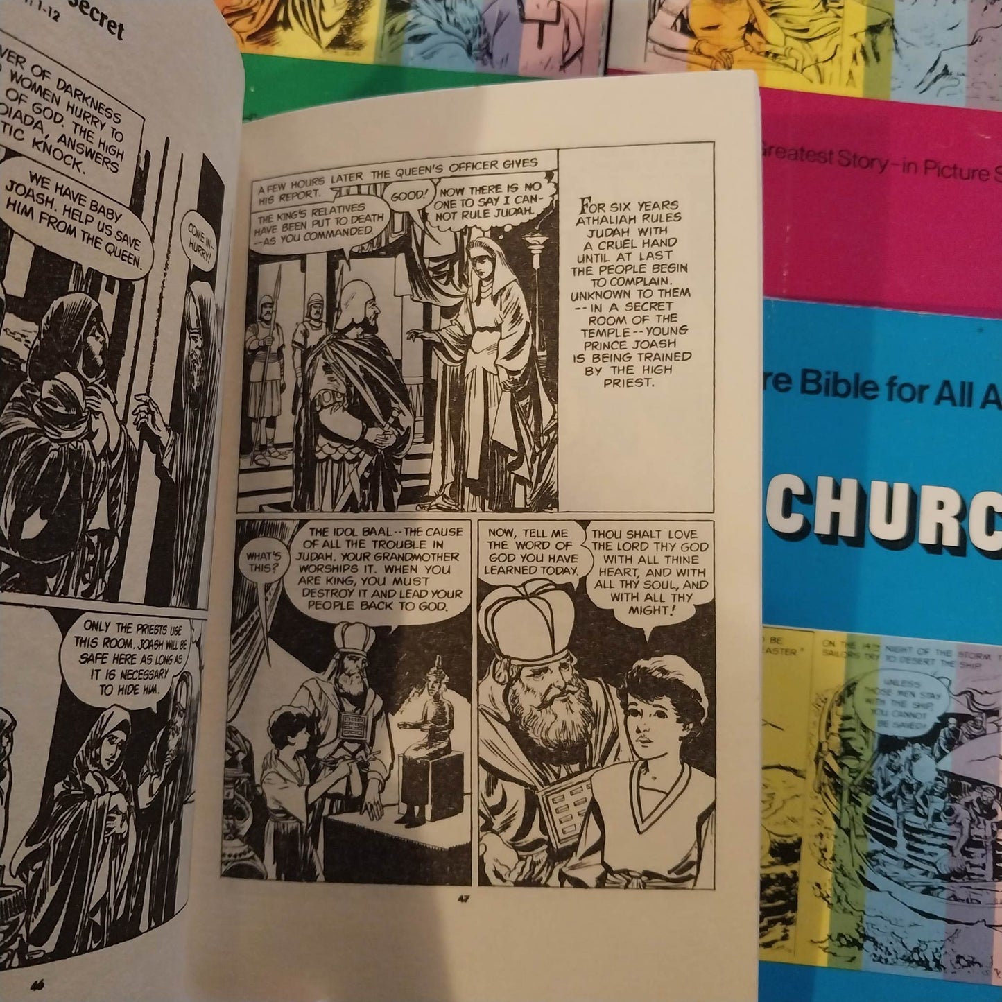 Bible Comic Books 6-Volume Set image 2