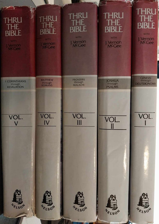 Thru The Bible with J. Vernon McGee, 5 Volume Set image 0