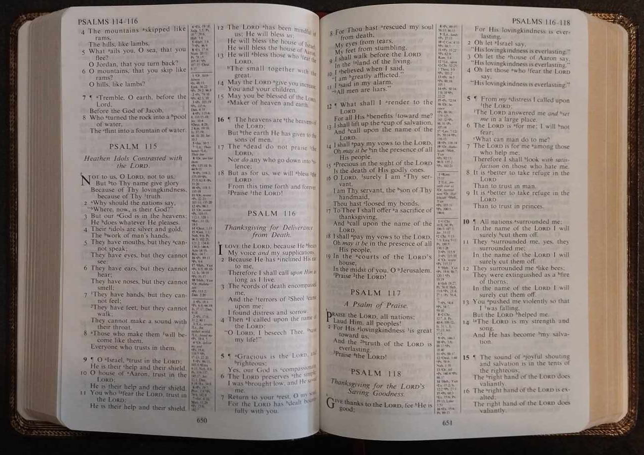 NASB Cambridge Study Edition image 3