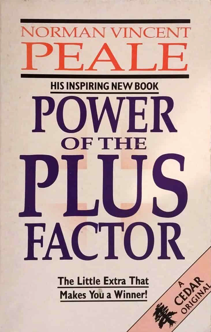 Power of the Plus Factor by Norman Vincent Peale image 0
