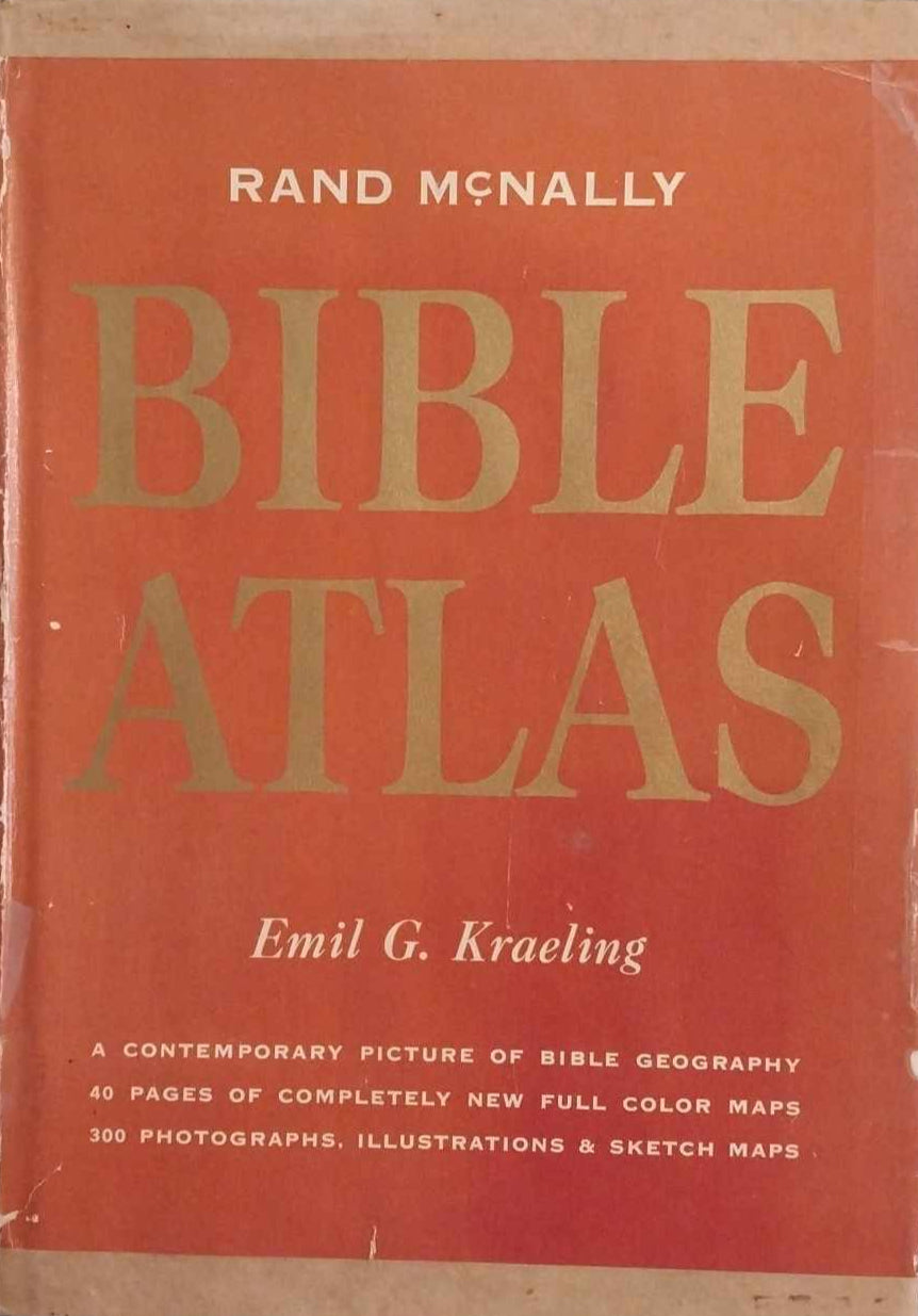 Rand McNally Bible Atlas by Emil G. Kraeling image 0