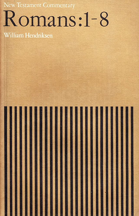 Romans: 1-8 by William Hendriksen image 0