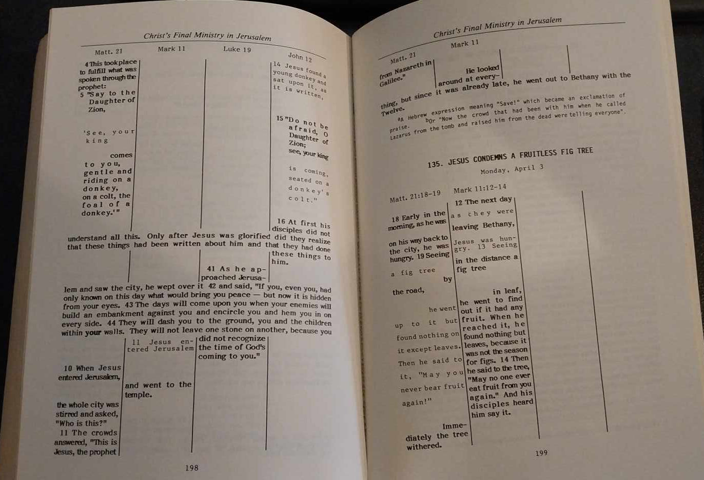 A Harmony of the Four Gospels (New International Version) by Orville E. Daniel image 1