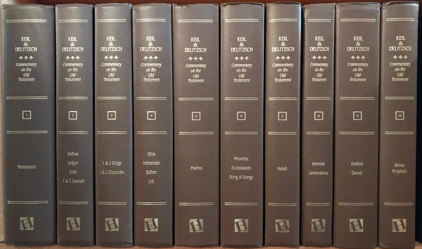 Complete Commentaries on the Old Testament (10 Volume Set) by Keil and Delitzsch image 0