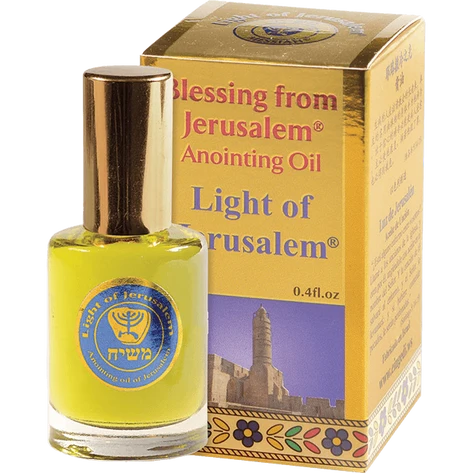 Light of Jerusalem Anointing Oil - Size: 0.4 fl oz | 12ml