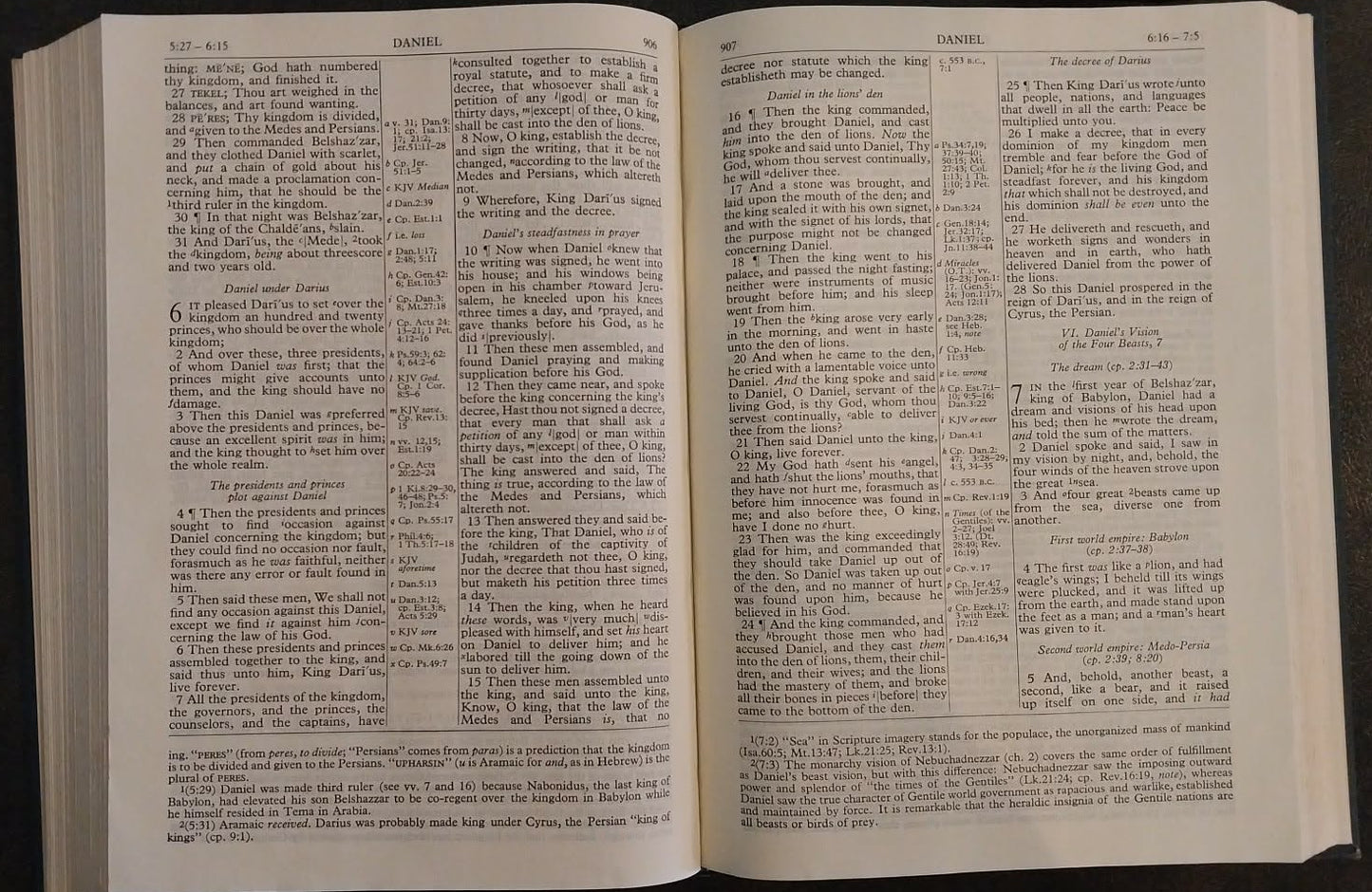 new scofield kjv bible large print page sample