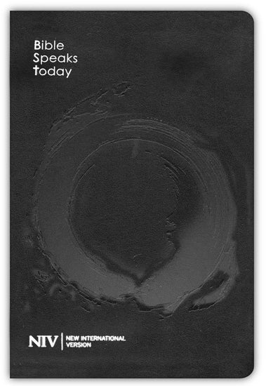 NIV Bible Speaks Today Study Bible, Black Leather