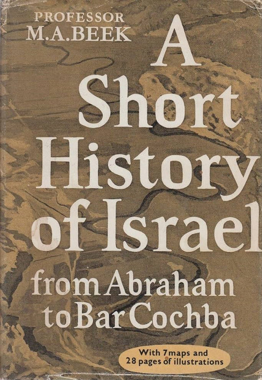 A Short History of Israel by M.A. Beek image 0
