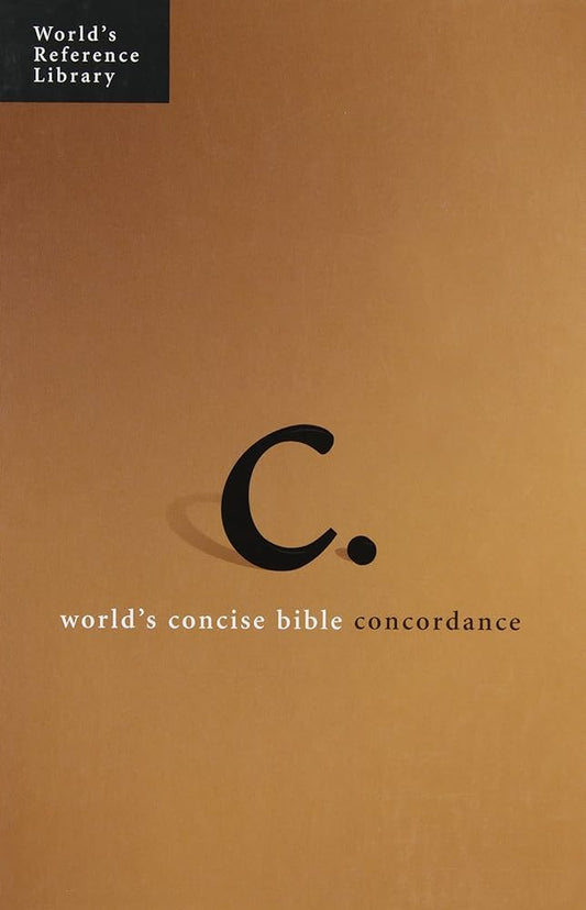 World's Concise Bible Concordance: King James Version image 0