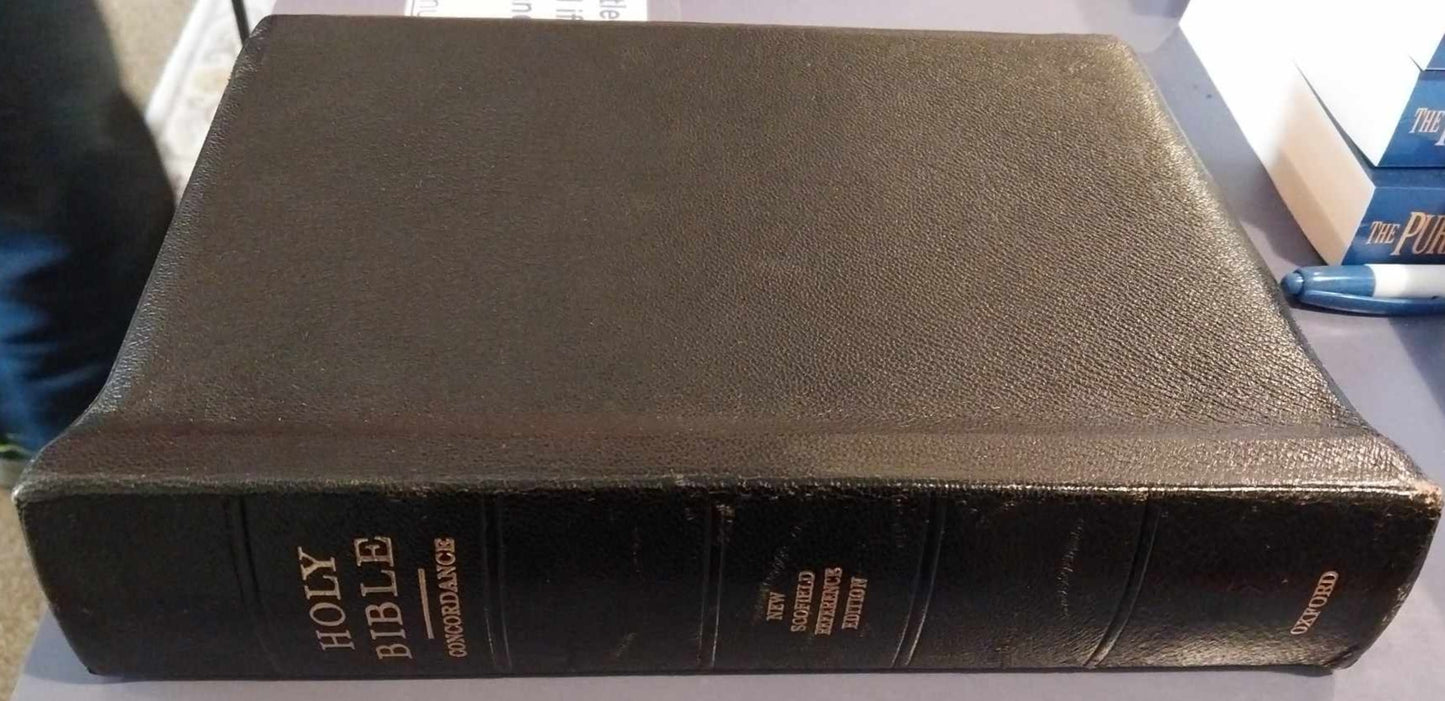 KJV Holy Bible, New Scofield Reference Edition, Looseleaf image 0
