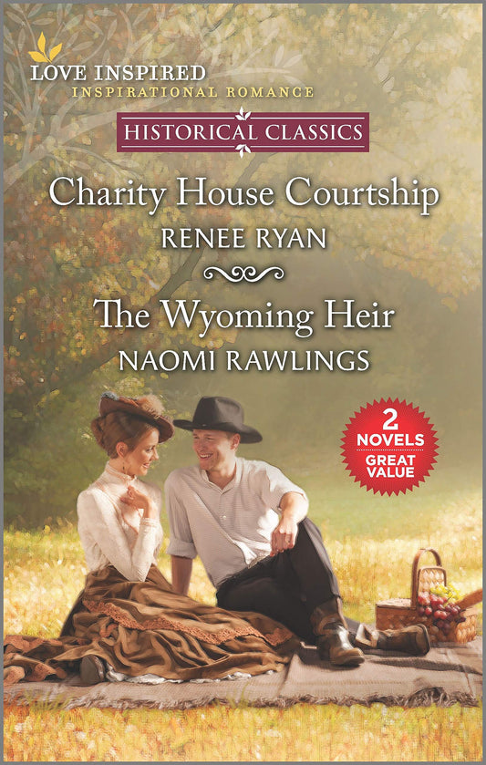 Charity House Courtship by Renee Ryan / The Wyoming Heir by Naomi Rawlings image 0