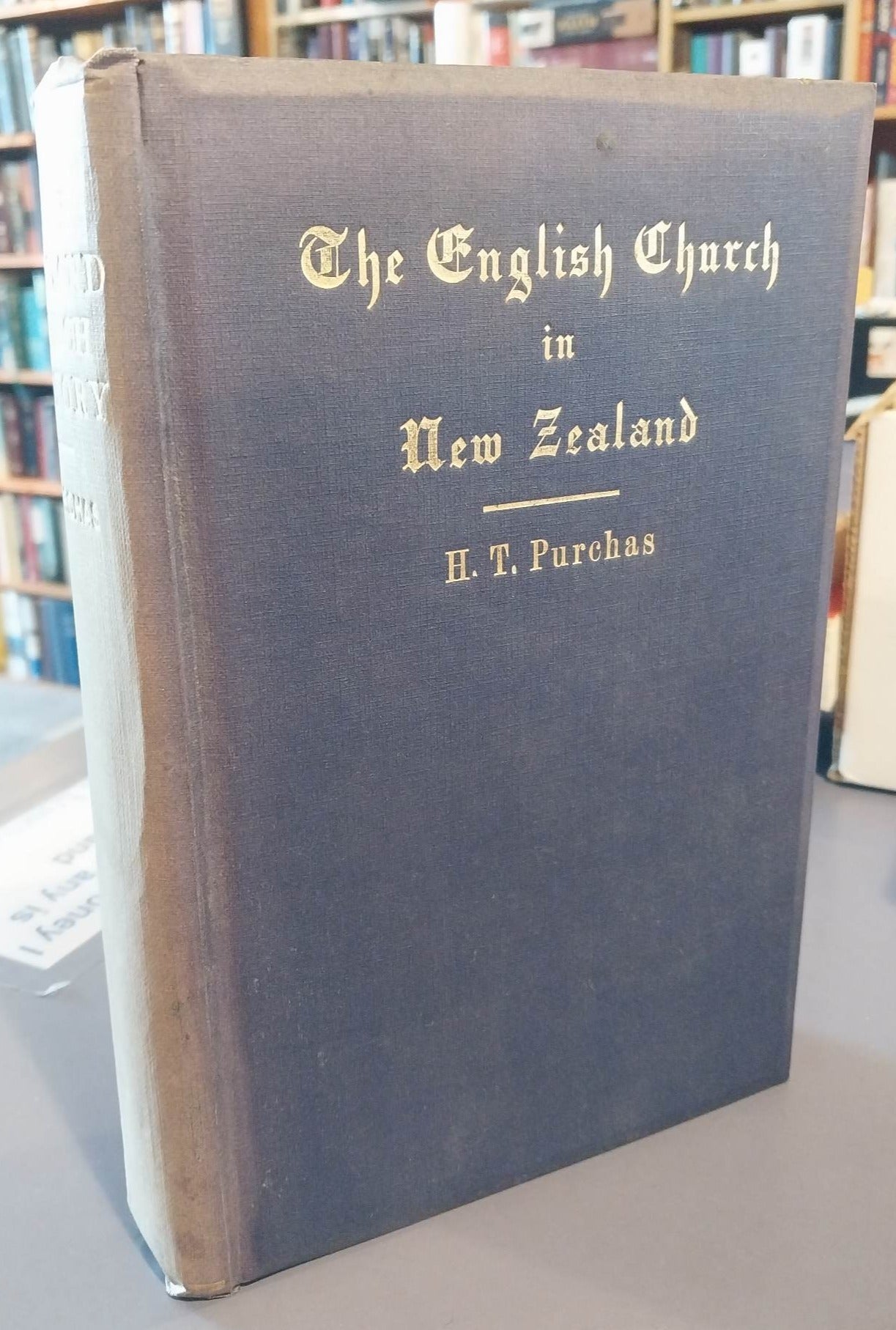 A History of The English Church in New Zealand by H.T. Purchas image 0