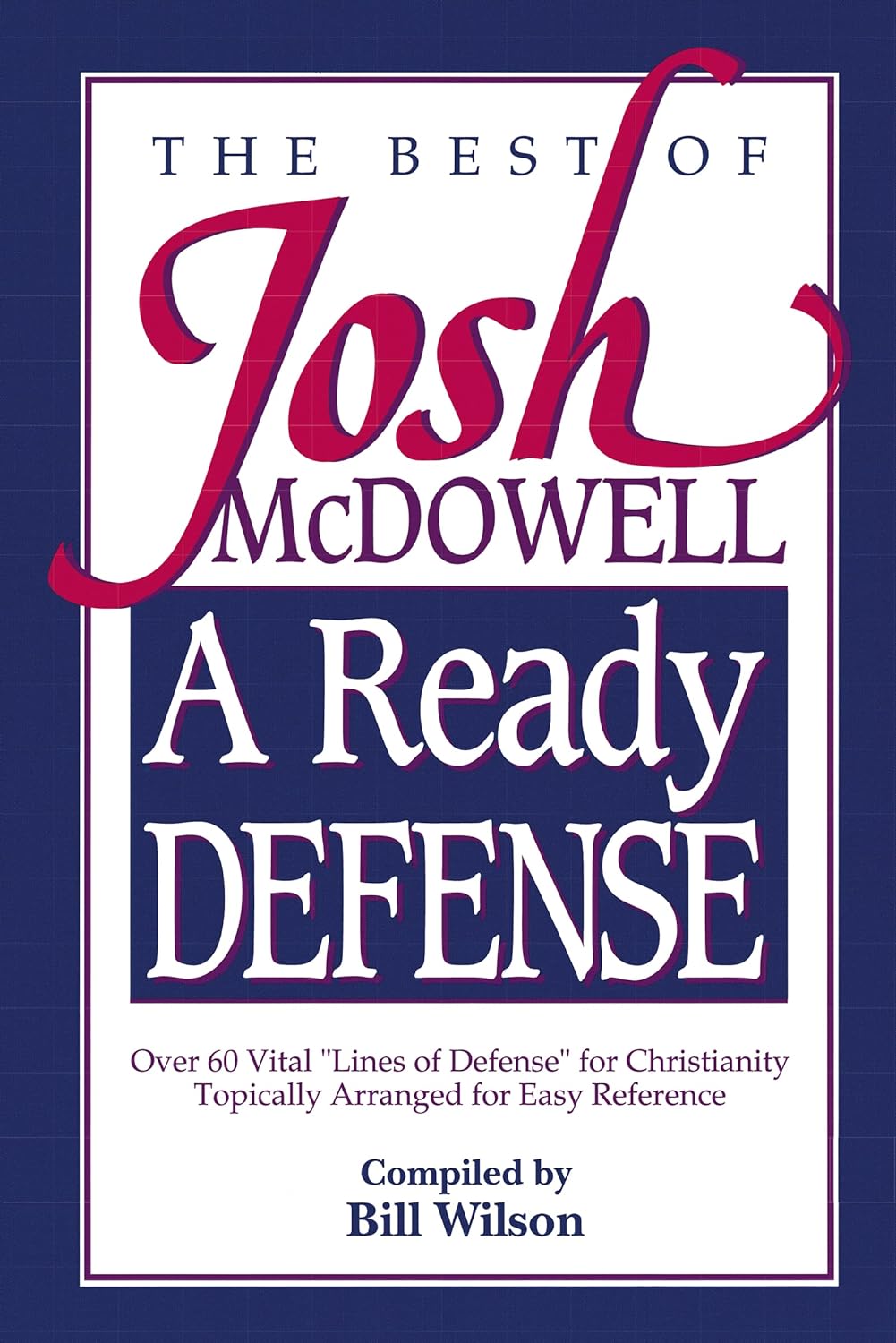 A Ready Defense by Josh McDowell image 0