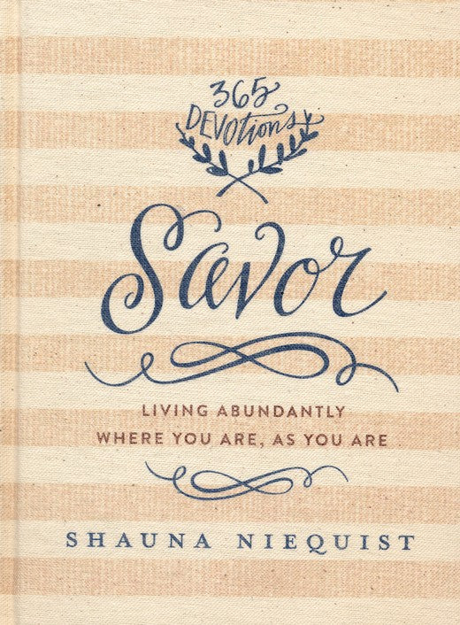 Savor: 365 Devotions by Shauna Niequist image 0